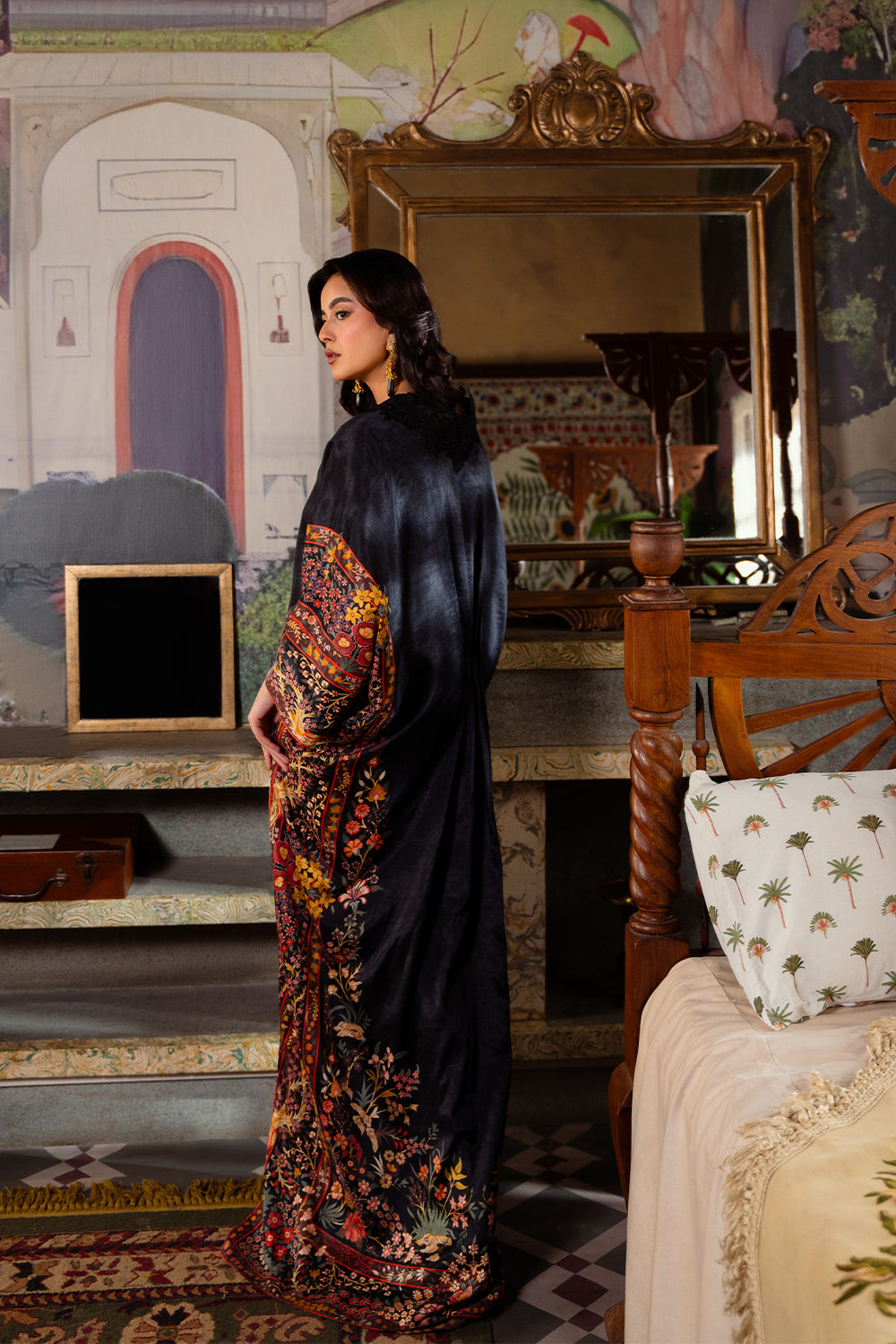 Saira Rizwan | Dahini Silk Pret | REEF -SRLP05-25 - by - Libasekhas UK - Registered Vendor of : Saira Rizwan - 100% Original Designer Dresss