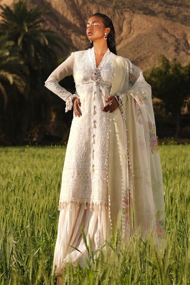 Sana Safinaz | Luxury Lawn Collection | 005A - Luxury -  Libasekhas