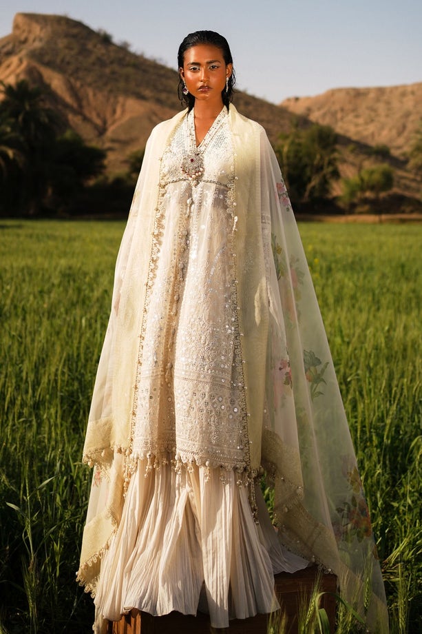 Sana Safinaz | Luxury Lawn Collection | 005A - Luxury -  Libasekhas
