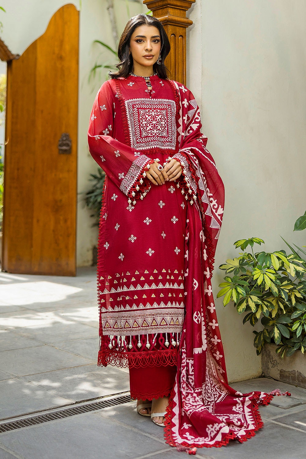Gul Ahmed | Festive Capsule 25 | SP-52013 - by - Libasekhas UK - Registered Vendor of : Gul Ahmed - 100% Original Designer Dresss