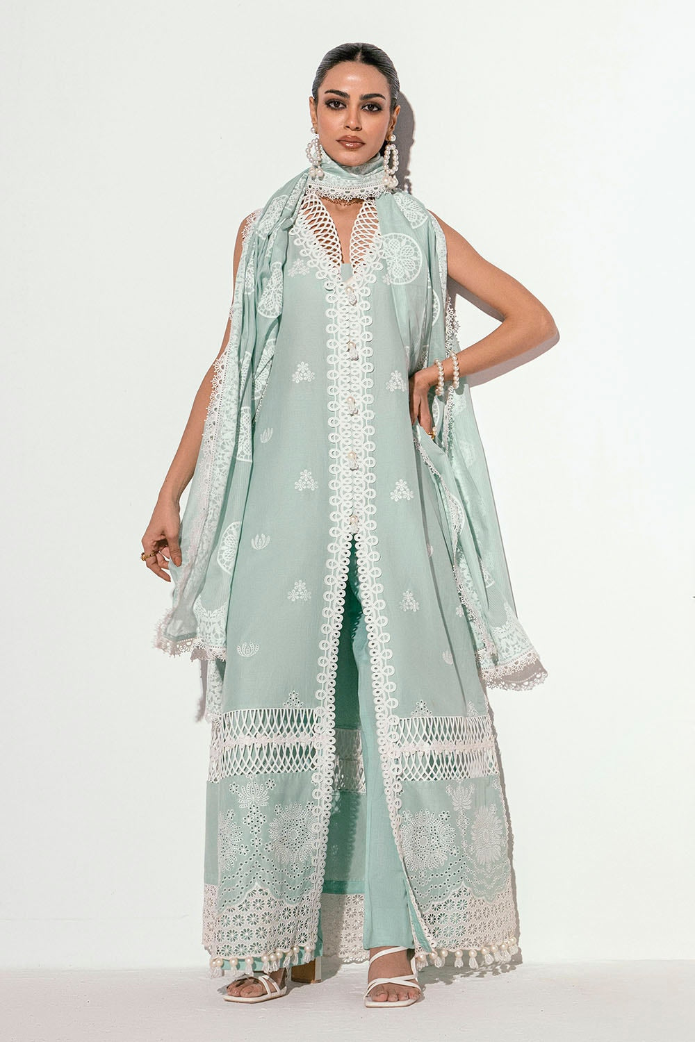 Gul Ahmed | Gul Nilofer 25 | DN-52023 - by - Libasekhas UK - Registered Vendor of : Gul Ahmed - 100% Original Designer Dresss