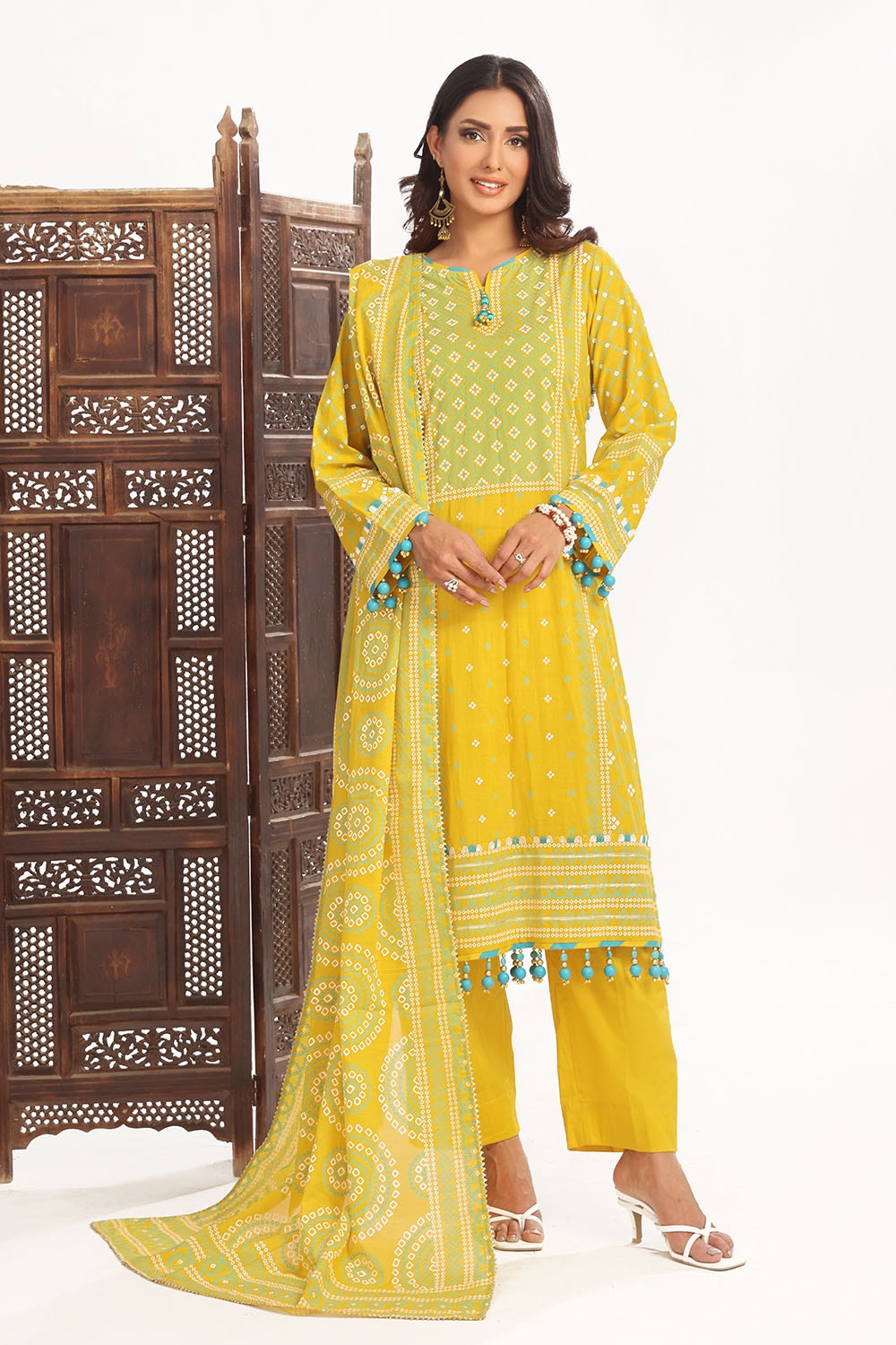 Gul Ahmed | Chunri Lawn 25 | CL-52138 A - by - Libasekhas UK - Registered Vendor of : Gul Ahmed - 100% Original Designer Dresss