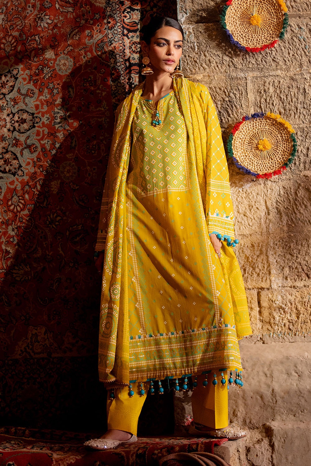 Gul Ahmed | Chunri Lawn 25 | CL-52138 A - by - Libasekhas UK - Registered Vendor of : Gul Ahmed - 100% Original Designer Dresss