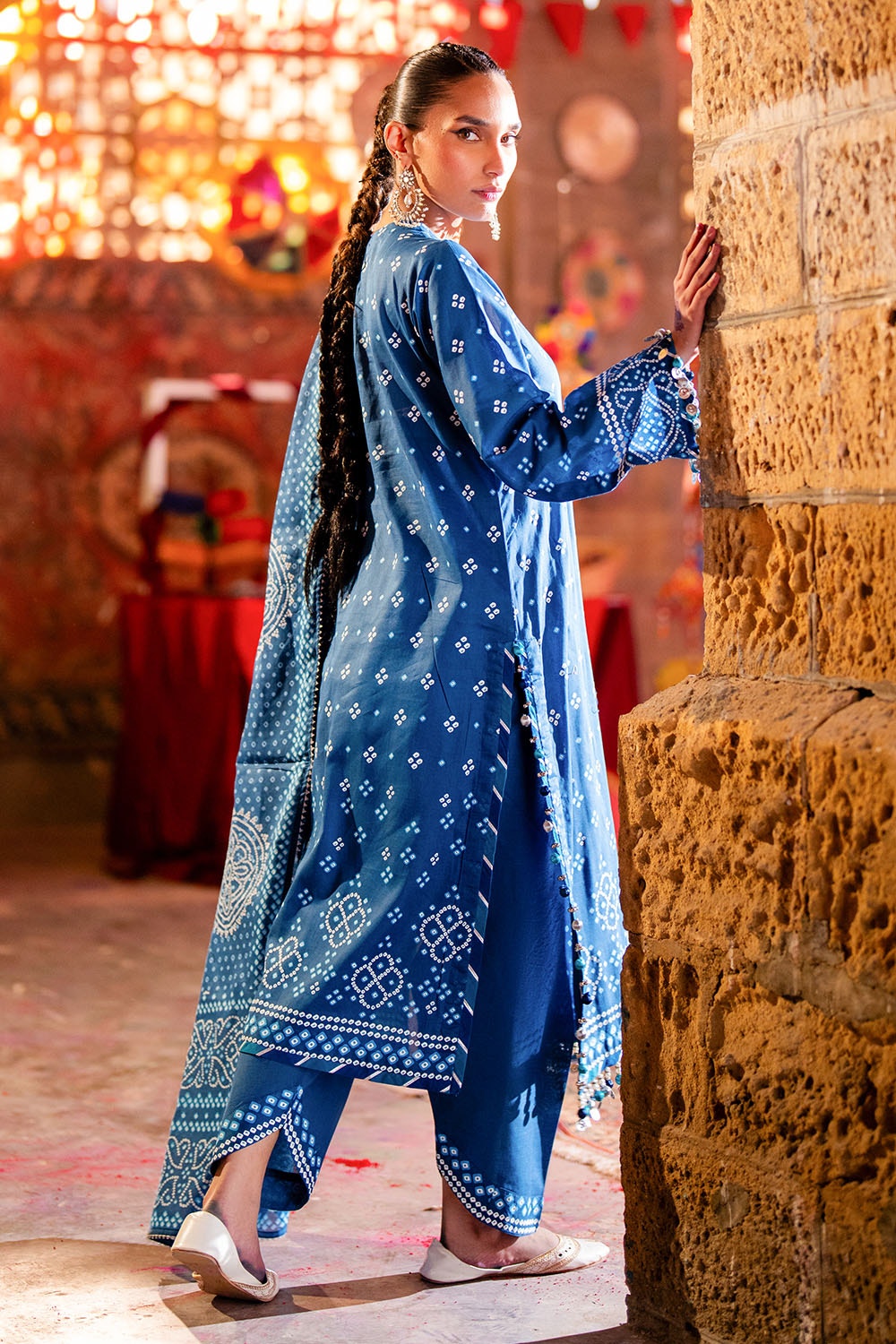Gul Ahmed | Chunri Lawn 25 | CL-52171 B - by - Libasekhas UK - Registered Vendor of : Gul Ahmed - 100% Original Designer Dresss