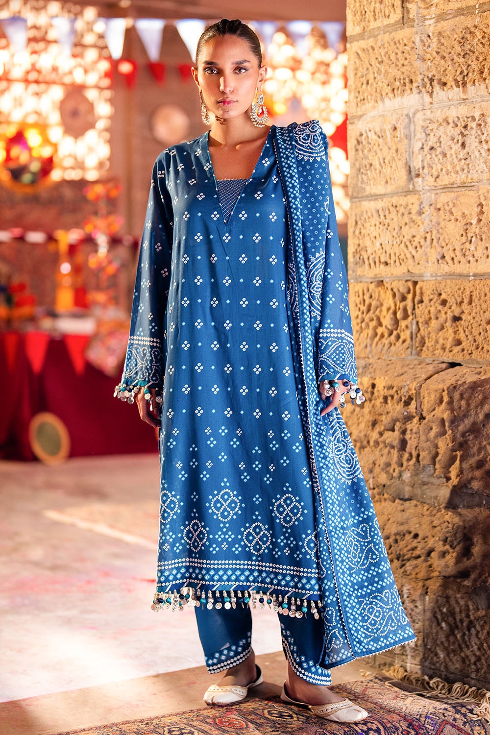 Gul Ahmed | Chunri Lawn 25 | CL-52171 B - by - Libasekhas UK - Registered Vendor of : Gul Ahmed - 100% Original Designer Dresss