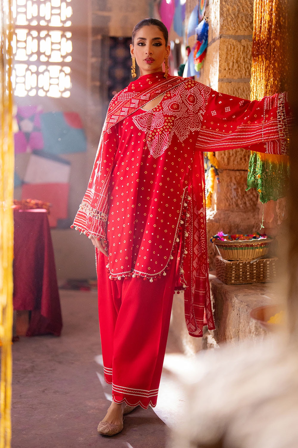 Gul Ahmed | Chunri Lawn 25 | CL-52176 A - by - Libasekhas UK - Registered Vendor of : Gul Ahmed - 100% Original Designer Dresss