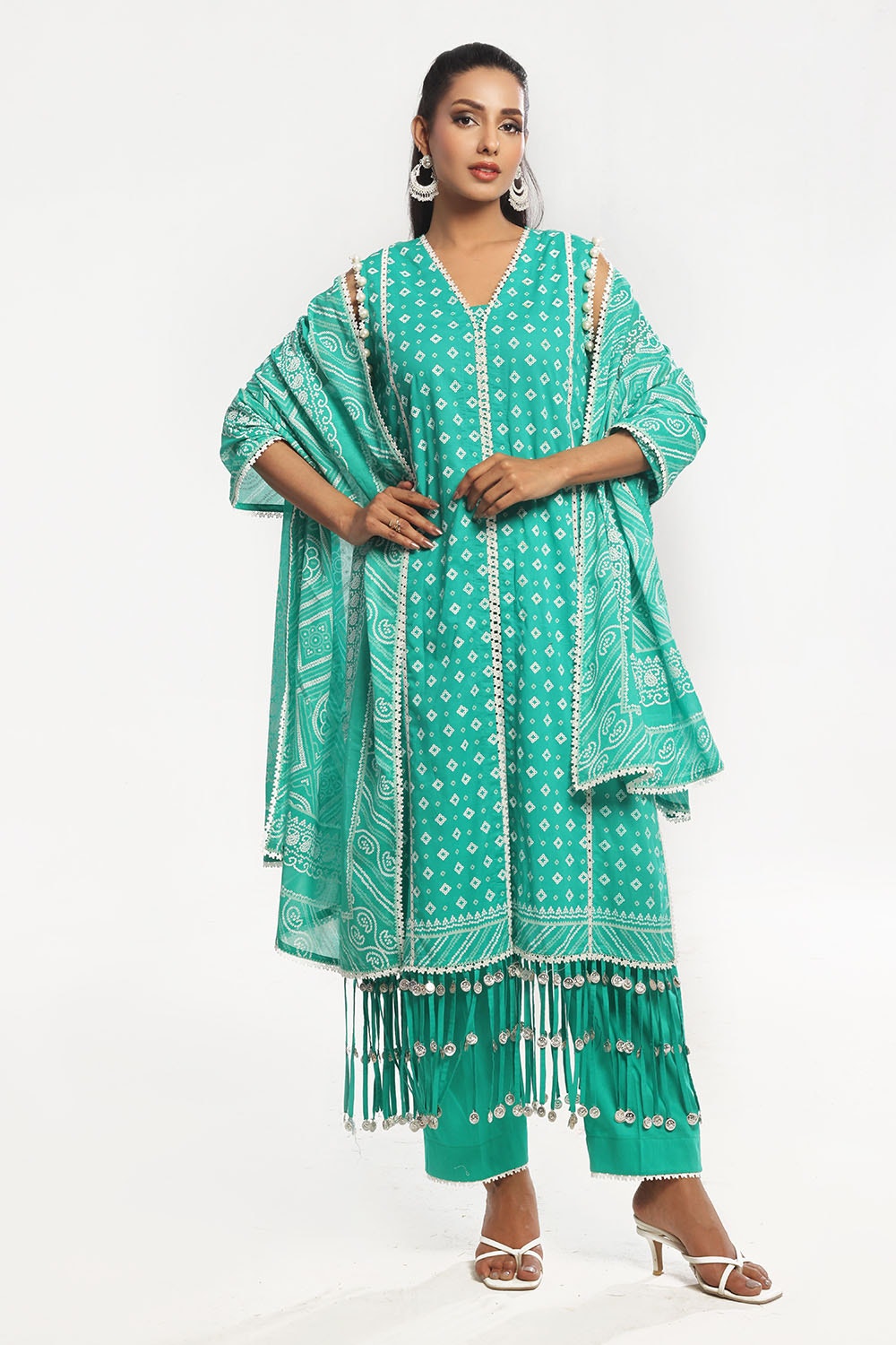 Gul Ahmed | Chunri Lawn 25 | CL-52178 A - by - Libasekhas UK - Registered Vendor of : Gul Ahmed - 100% Original Designer Dresss