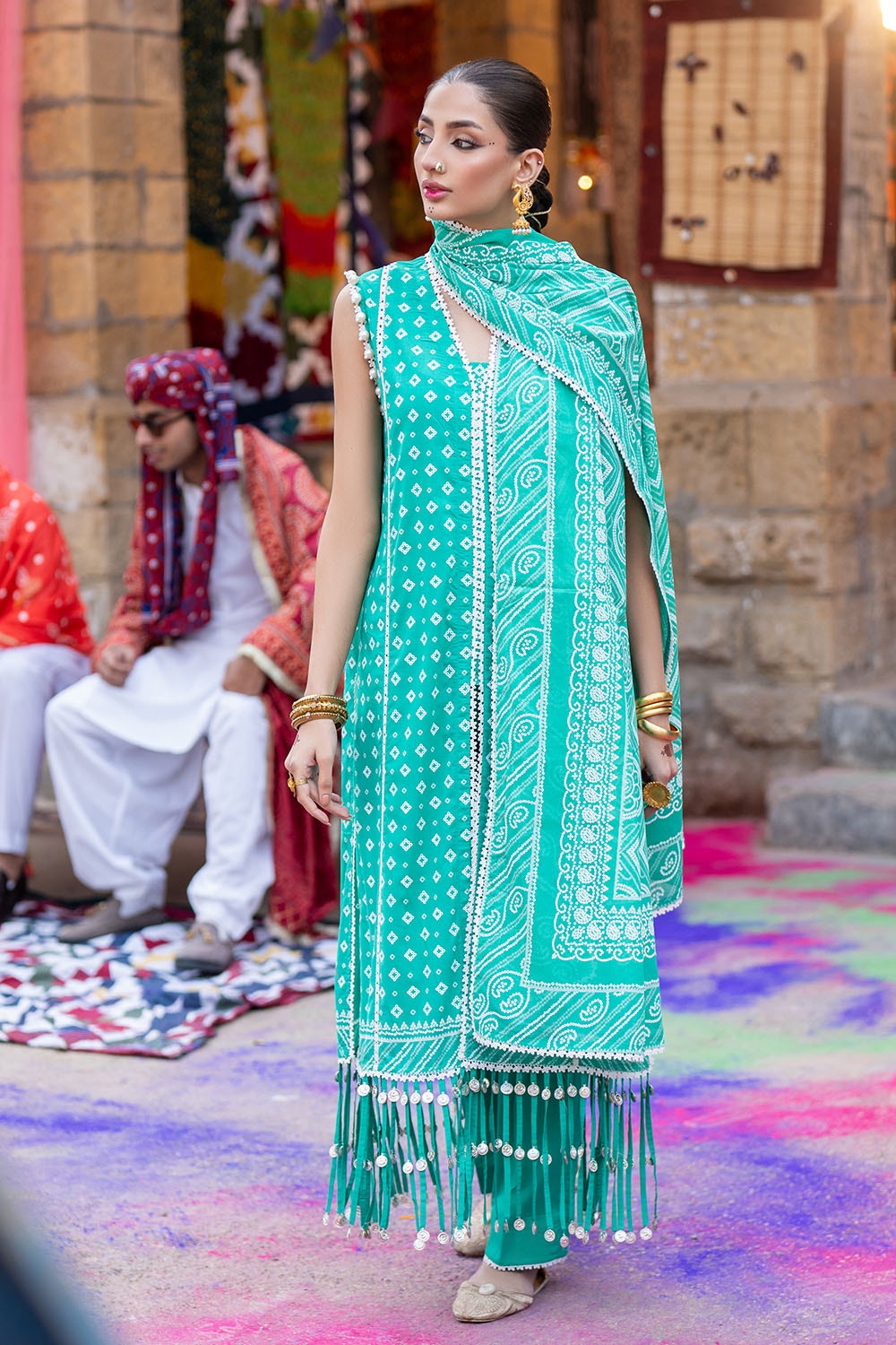 Gul Ahmed | Chunri Lawn 25 | CL-52178 A - by - Libasekhas UK - Registered Vendor of : Gul Ahmed - 100% Original Designer Dresss