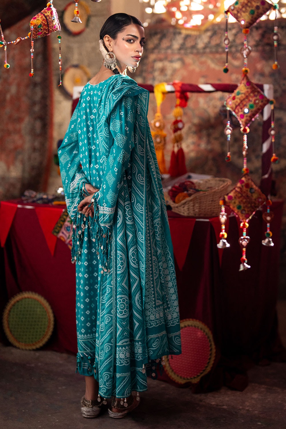 Gul Ahmed | Chunri Lawn 25 | CL-52178 B - by - Libasekhas UK - Registered Vendor of : Gul Ahmed - 100% Original Designer Dresss