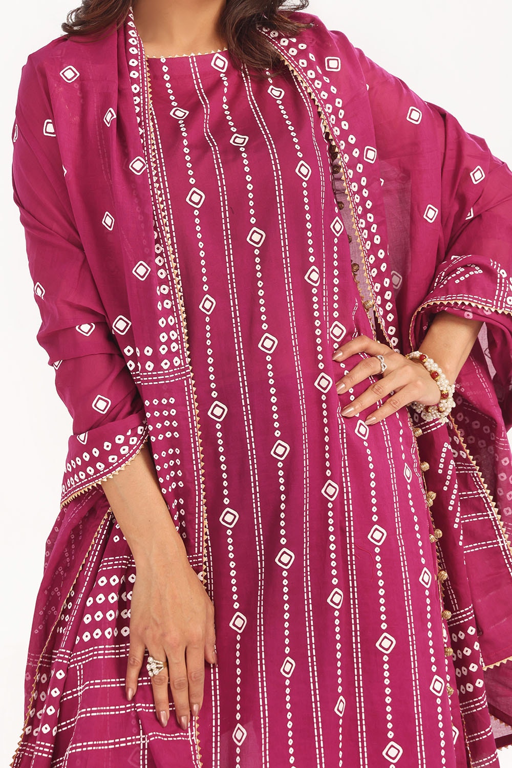 Gul Ahmed | Chunri Lawn 25 | CL-52185 A - by - Libasekhas UK - Registered Vendor of : Gul Ahmed - 100% Original Designer Dresss