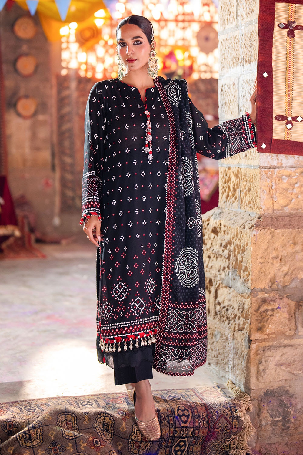 Gul Ahmed | Chunri Lawn 25 | CL-52171 A - by - Libasekhas UK - Registered Vendor of : Gul Ahmed - 100% Original Designer Dresss