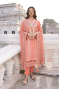 LSM | Spring Embroidered 24 | A-3 - by - Libasekhas UK - Registered Vendor of : LSM - 100% Original Designer Dresss
