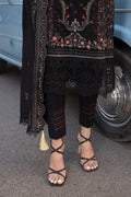 LSM | Spring Embroidered 24 | A-7 - by - Libasekhas UK - Registered Vendor of : LSM - 100% Original Designer Dresss