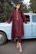 LSM | Spring Embroidered 24 | A-10 - by - Libasekhas UK - Registered Vendor of : LSM - 100% Original Designer Dresss