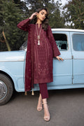 LSM | Spring Embroidered 24 | A-10 - by - Libasekhas UK - Registered Vendor of : LSM - 100% Original Designer Dresss