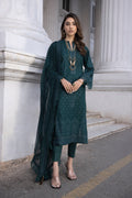 LSM | Spring Embroidered 24 | A-13 - by - Libasekhas UK - Registered Vendor of : LSM - 100% Original Designer Dresss