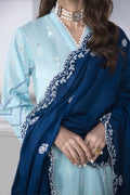 LSM | Spring Embroidered 24 | A-1 - by - Libasekhas UK - Registered Vendor of : LSM - 100% Original Designer Dresss