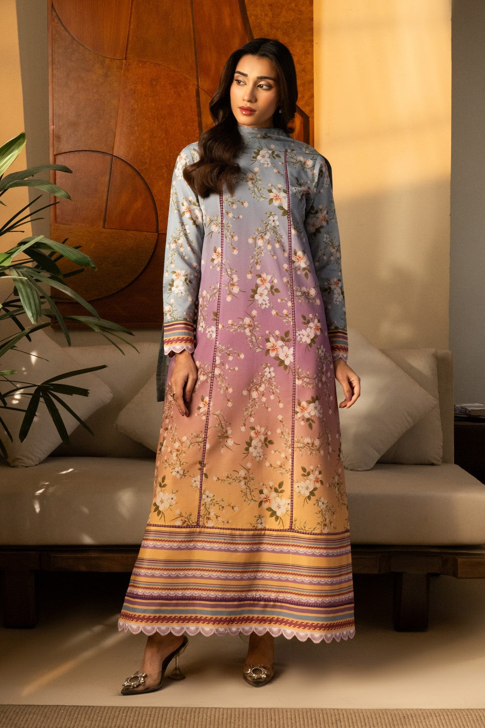 Maryum N Maria | Nazm Collection | LANA - MS50458 - by - Libasekhas UK - Registered Vendor of : Maryum N Maria - 100% Original Designer Dresss