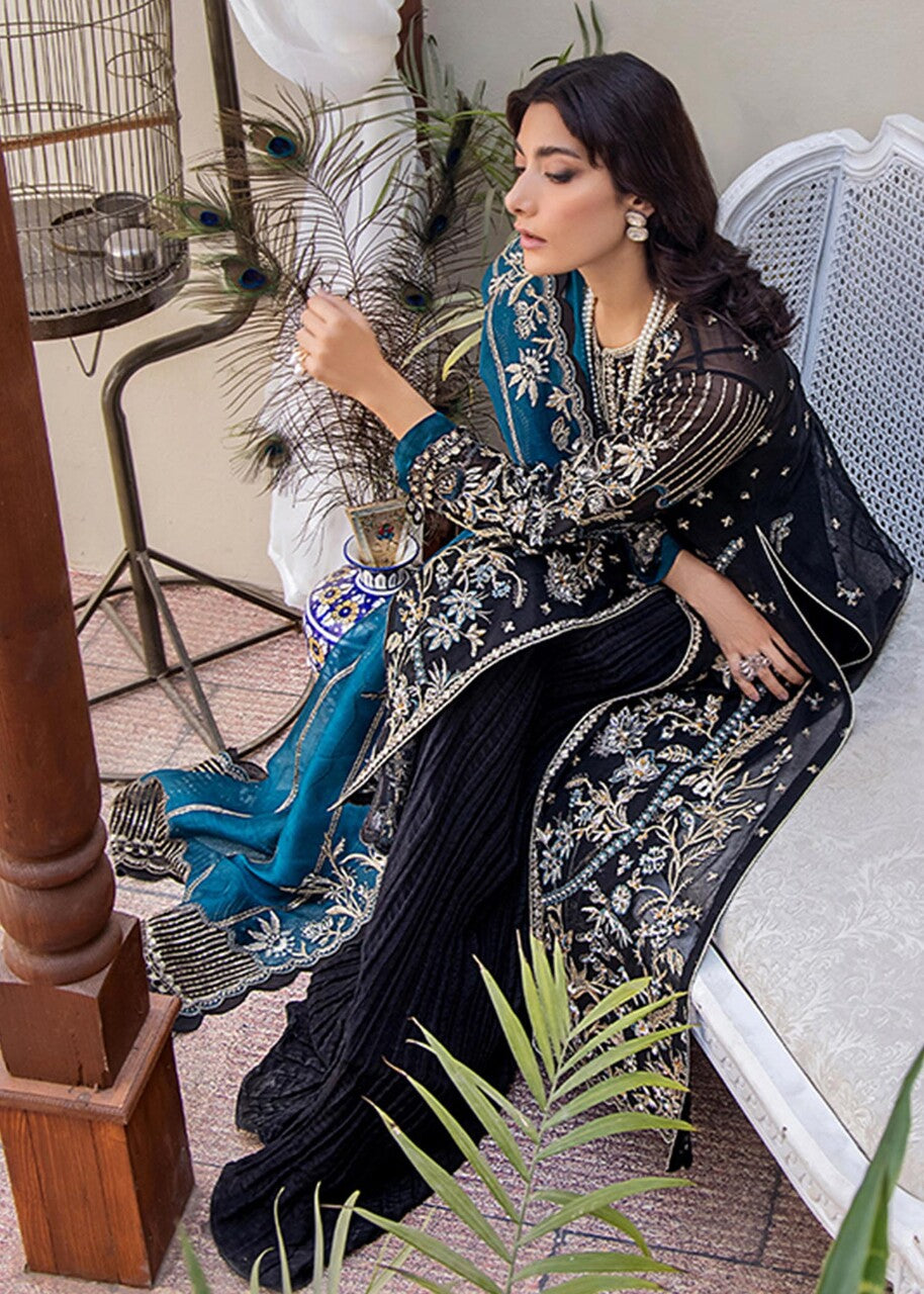 Fozia Khalid I Dilkash Festive Wear 25 | Belle Espoir - by Libasekhas UK - Registered Vendor of : Fozia Khalid - 100% Original Designer Dress