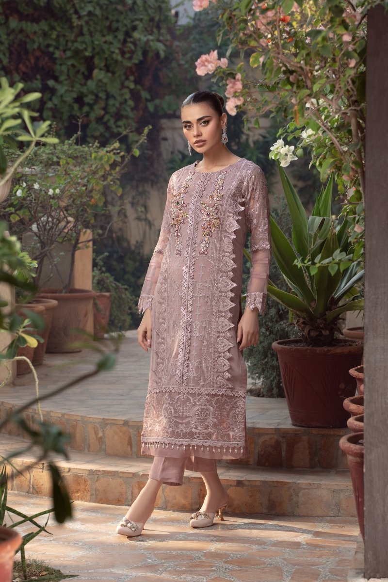 Panache | Pret | Lavender Fields - by - Libasekhas UK - Registered Vendor of : Panache By Mona - 100% Original Designer Dresss