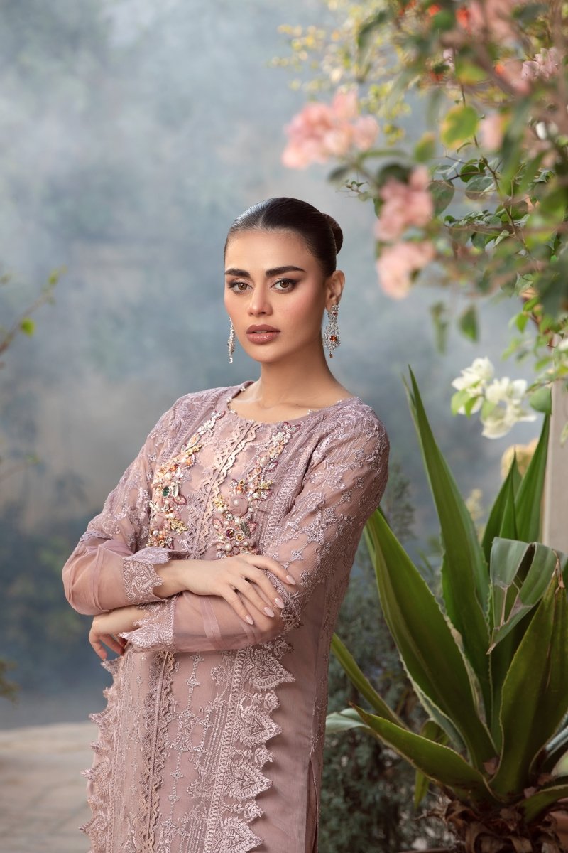 Panache | Pret | Lavender Fields - by - Libasekhas UK - Registered Vendor of : Panache By Mona - 100% Original Designer Dresss