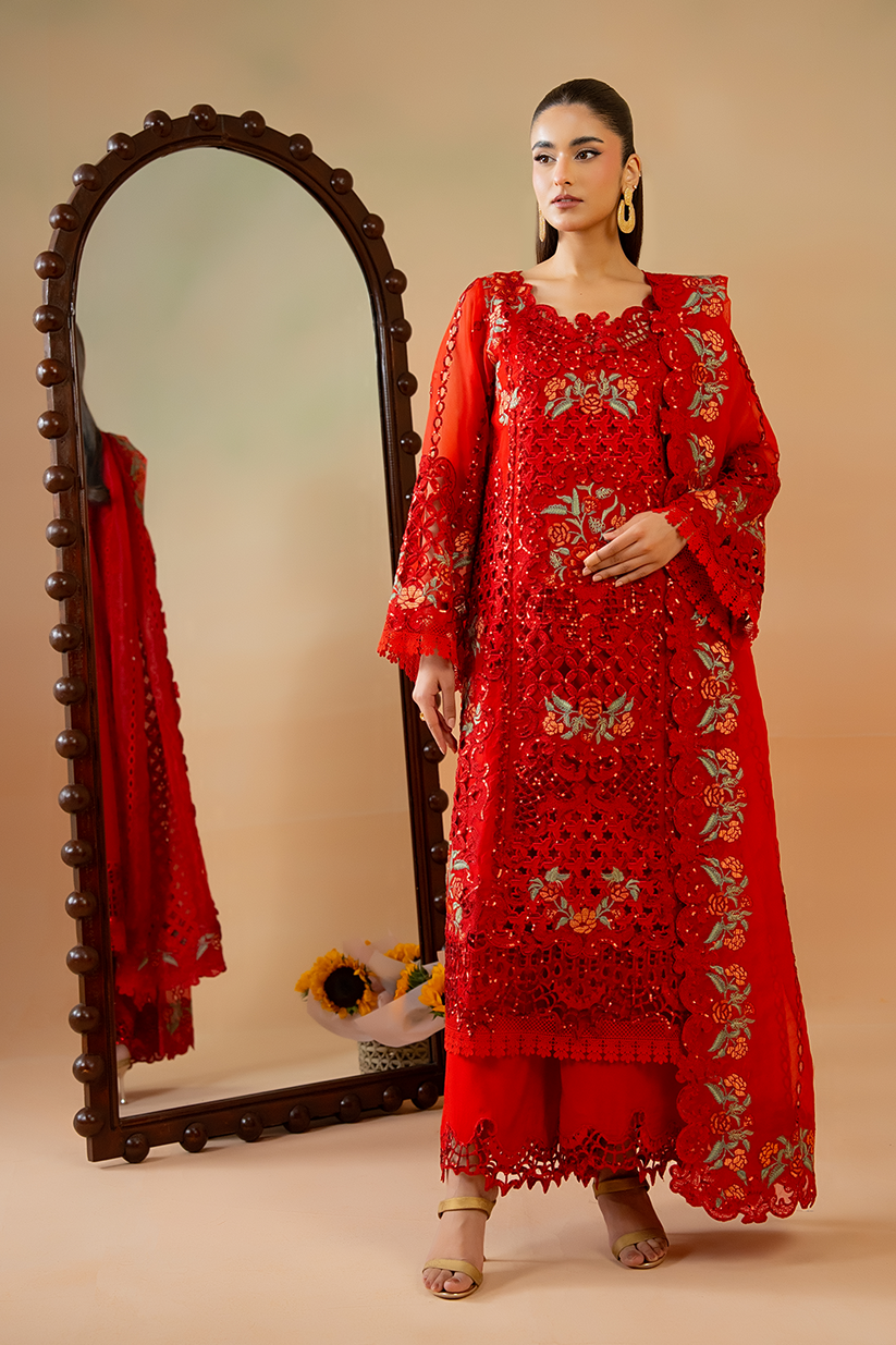 Saad Shaikh | Cutwork 26 | Lavinia - by Libasekhas UK - Registered Vendor of : Saad Shaikh - 100% Original Designer Dress