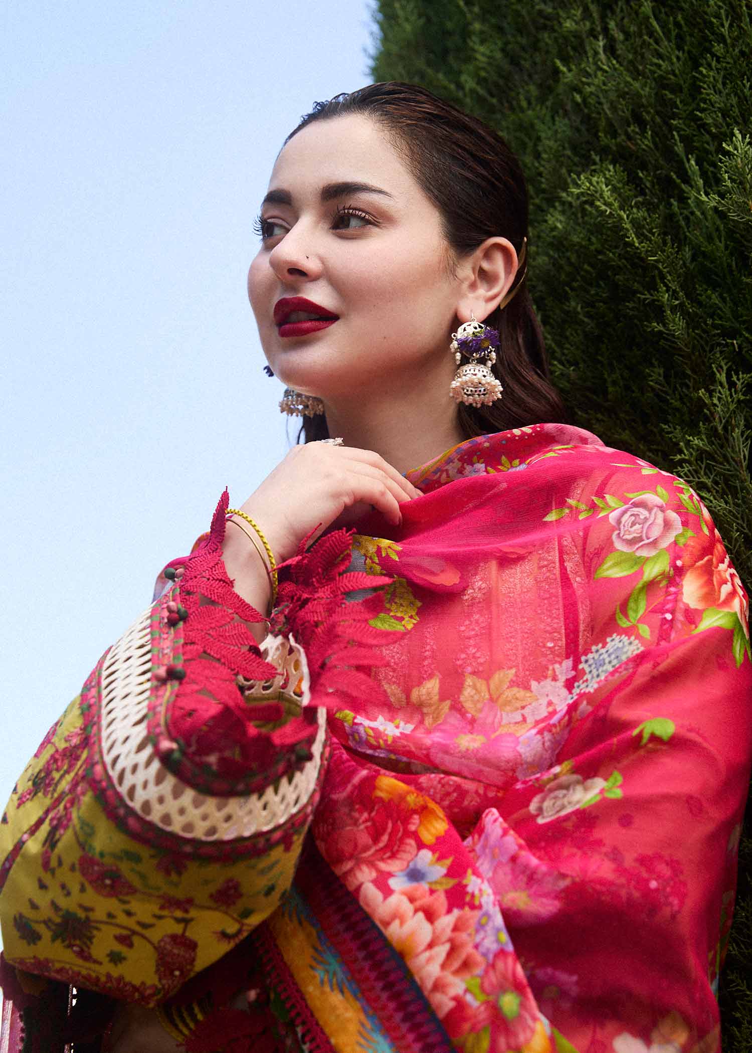 Hussain Rehar | SS Lawn 24 | Zest - by - Libasekhas UK - Registered Vendor of : Hussain Rehar - 100% Original Designer Dresss