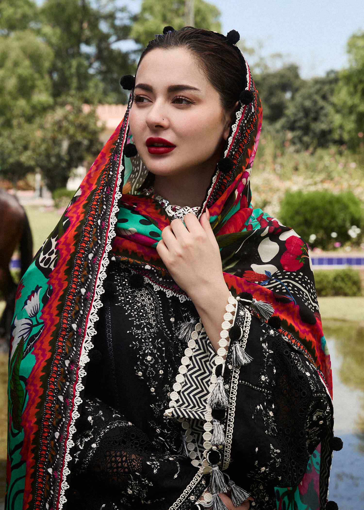 Hussain Rehar | SS Lawn 24 | Rave - by - Libasekhas UK - Registered Vendor of : Hussain Rehar - 100% Original Designer Dresss