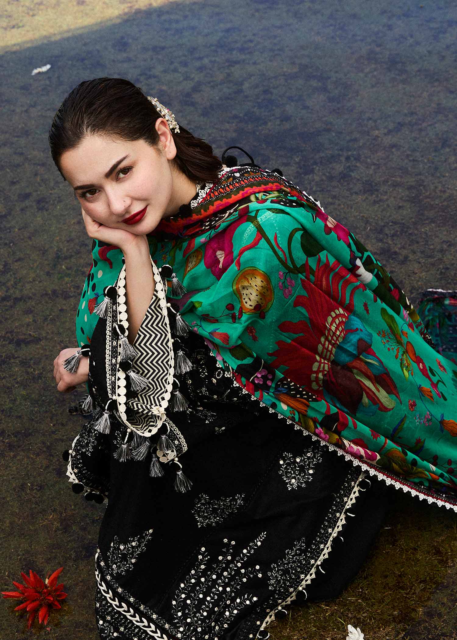 Hussain Rehar | SS Lawn 24 | Rave - by - Libasekhas UK - Registered Vendor of : Hussain Rehar - 100% Original Designer Dresss