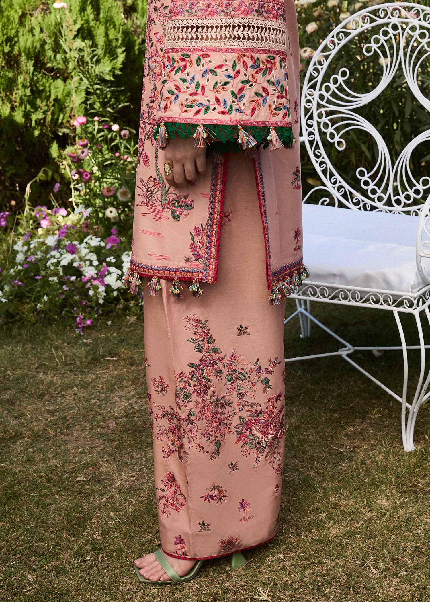 Hussain Rehar | SS Lawn 24 | Pune - by - Libasekhas UK - Registered Vendor of : Hussain Rehar - 100% Original Designer Dresss