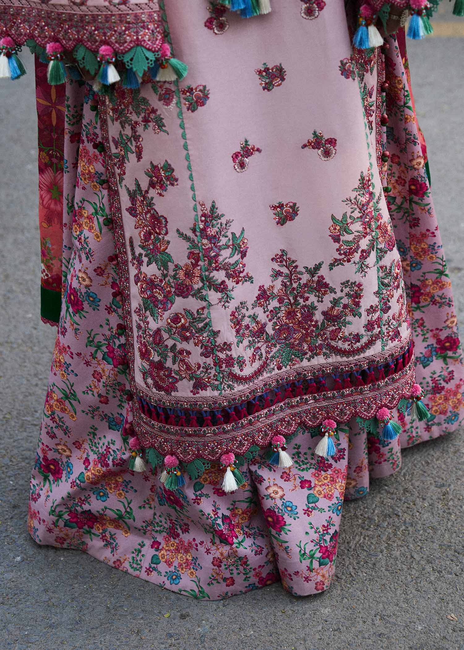 Hussain Rehar | SS Lawn 24 | Sakura - by - Libasekhas UK - Registered Vendor of : Hussain Rehar - 100% Original Designer Dresss