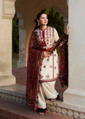 Hussain Rehar | SS Lawn 24 | Fawn - by - Libasekhas UK - Registered Vendor of : Hussain Rehar - 100% Original Designer Dresss