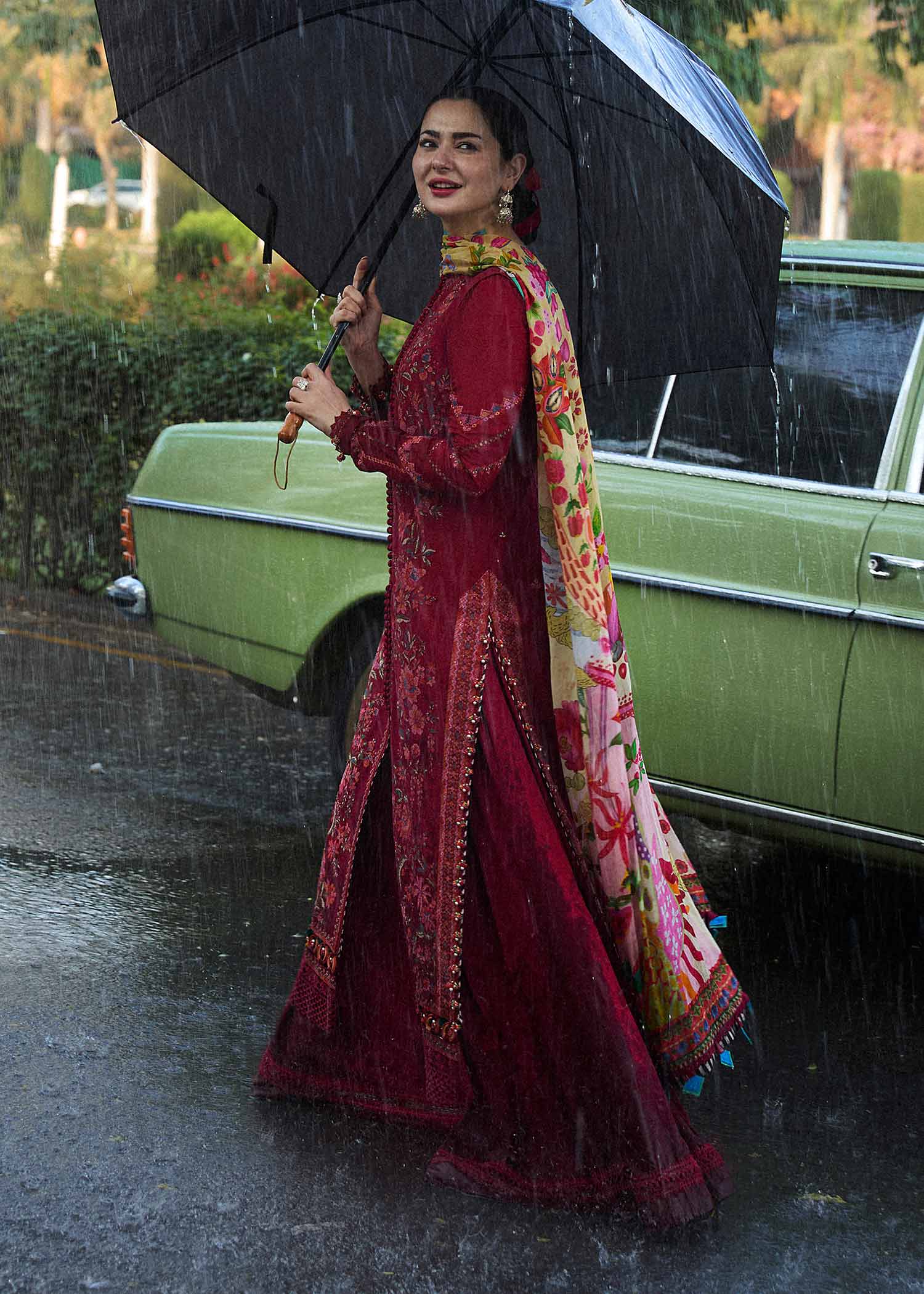 Hussain Rehar | SS Lawn 24 | Bloom - by - Libasekhas UK - Registered Vendor of : Hussain Rehar - 100% Original Designer Dresss