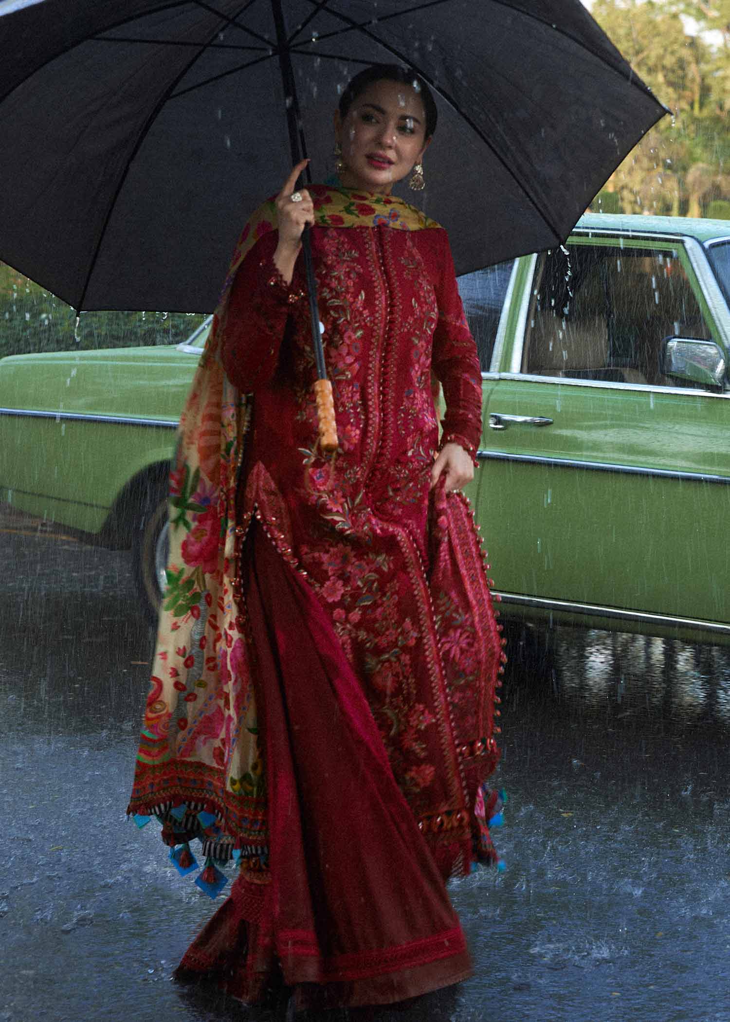 Hussain Rehar | SS Lawn 24 | Bloom - by - Libasekhas UK - Registered Vendor of : Hussain Rehar - 100% Original Designer Dresss