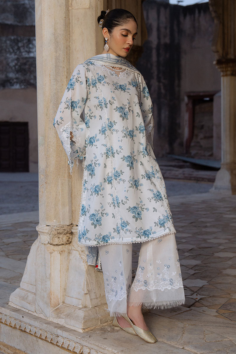 Cross Stitch | Eid Lawn Edit 25 | SUMMER MELODY - by - Libasekhas UK - Registered Vendor of : Cross Stitch - 100% Original Designer Dresss