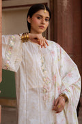 Cross Stitch | Eid Lawn Edit 25 | FLORAL GARLAND - by - Libasekhas UK - Registered Vendor of : Cross Stitch - 100% Original Designer Dresss