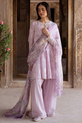 Cross Stitch | Eid Lawn Edit 25 | LAVENDER BLISS - by - Libasekhas UK - Registered Vendor of : Cross Stitch - 100% Original Designer Dresss