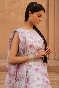 Cross Stitch | Eid Lawn Edit 25 | LILAC HINT - by - Libasekhas UK - Registered Vendor of : Cross Stitch - 100% Original Designer Dresss