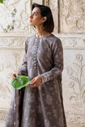 Cross Stitch | Eid Lawn Edit 25 | DESERT TAUPE - by - Libasekhas UK - Registered Vendor of : Cross Stitch - 100% Original Designer Dresss