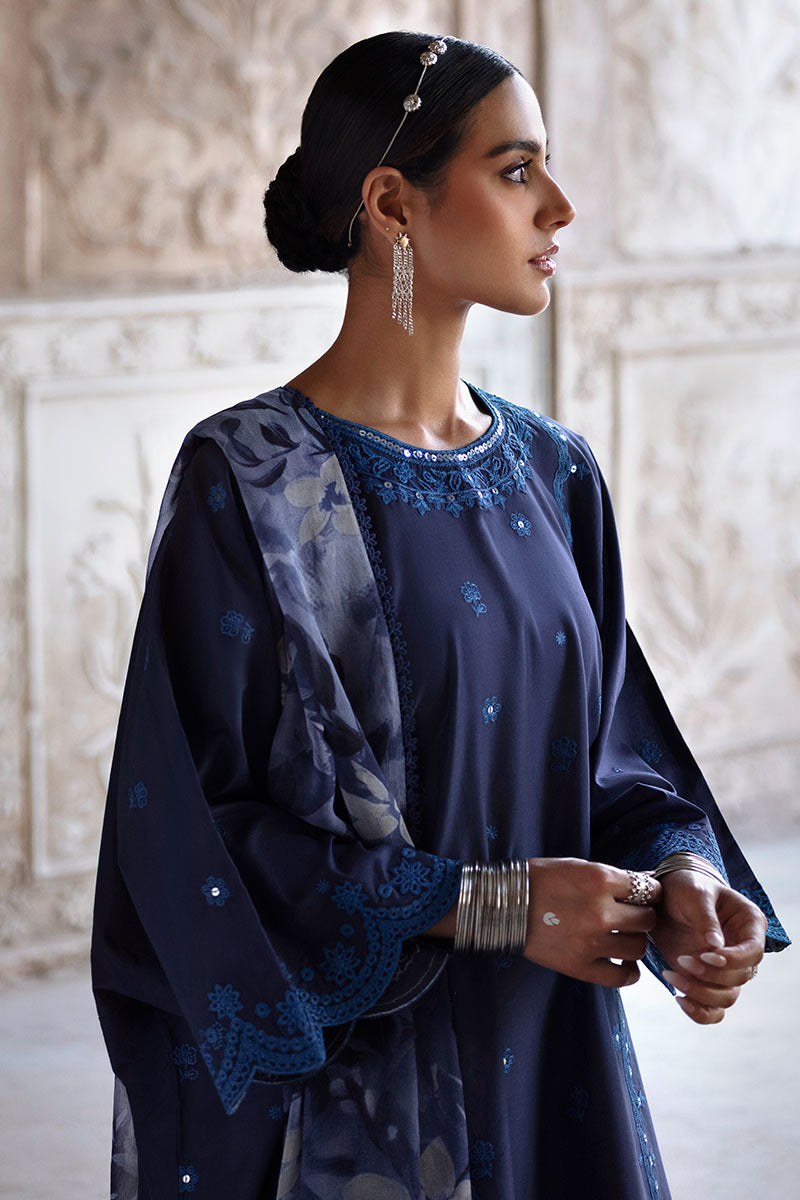 Cross Stitch | Eid Lawn Edit 25 | STAR GAZE - by - Libasekhas UK - Registered Vendor of : Cross Stitch - 100% Original Designer Dresss