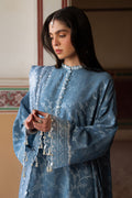 Cross Stitch | Eid Lawn Edit 25 | SILVER MIST - by - Libasekhas UK - Registered Vendor of : Cross Stitch - 100% Original Designer Dresss