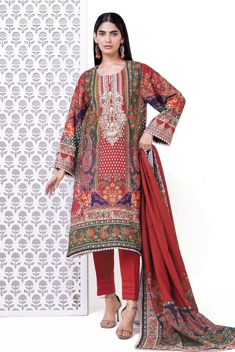 Khaadi | My Winter Mood | LKM02 - by - Libasekhas UK - Registered Vendor of : Khaadi - 100% Original Designer Dresss