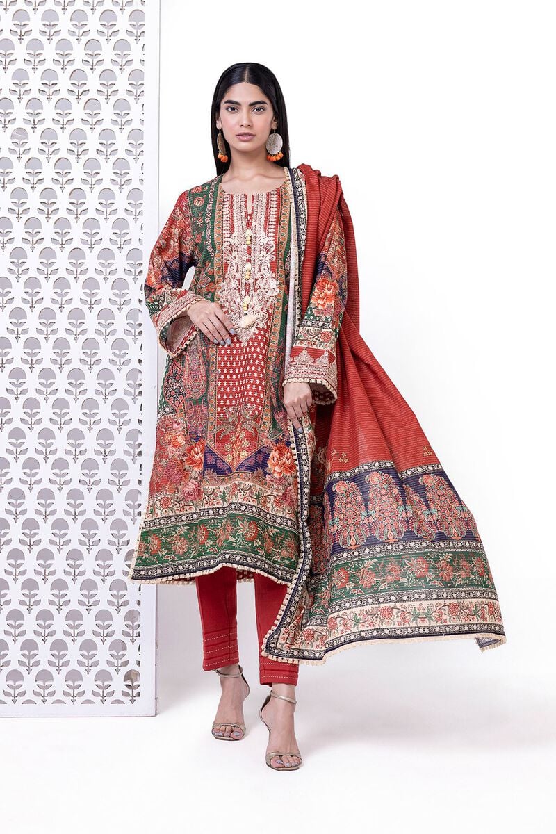 Khaadi | My Winter Mood | LKM02 - by - Libasekhas UK - Registered Vendor of : Khaadi - 100% Original Designer Dresss