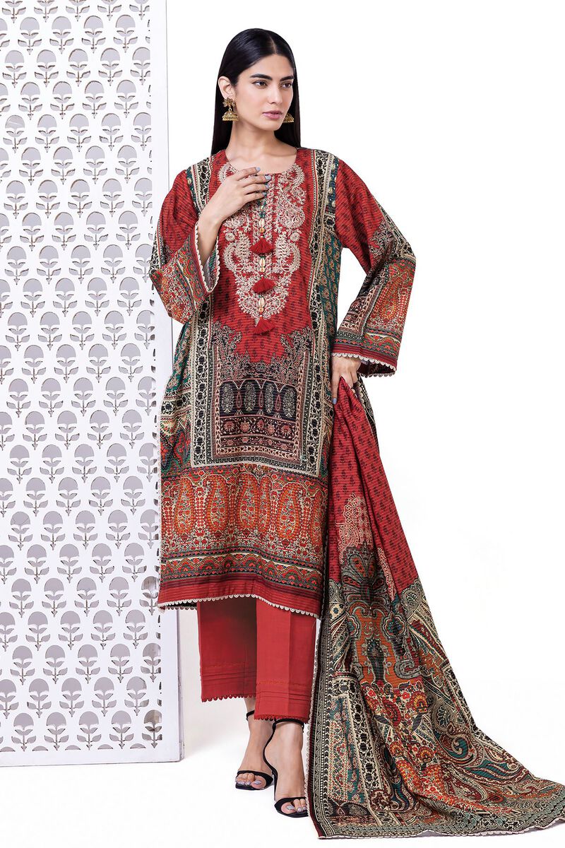 Khaadi | My Winter Mood | LKM06 - by - Libasekhas UK - Registered Vendor of : Khaadi - 100% Original Designer Dresss
