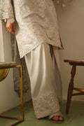 Cross Stitch | Luxe Atelier 25 | GRAY DAWN - by - Libasekhas UK - Registered Vendor of : Cross Stitch - 100% Original Designer Dresss