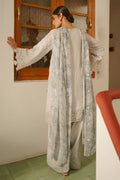 Cross Stitch | Luxe Atelier 25 | GRAY DAWN - by - Libasekhas UK - Registered Vendor of : Cross Stitch - 100% Original Designer Dresss