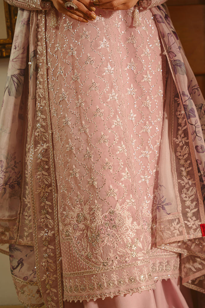 Cross Stitch | Luxe Atelier 25 | PETAL SOFT - by - Libasekhas UK - Registered Vendor of : Cross Stitch - 100% Original Designer Dresss