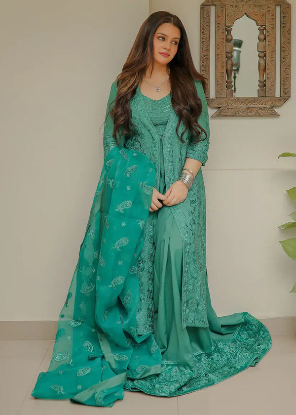 Tena Durrani | Amelie Luxe Formals | Jade - by - Libasekhas UK - Registered Vendor of : Tena Durrani - 100% Original Designer Dresss