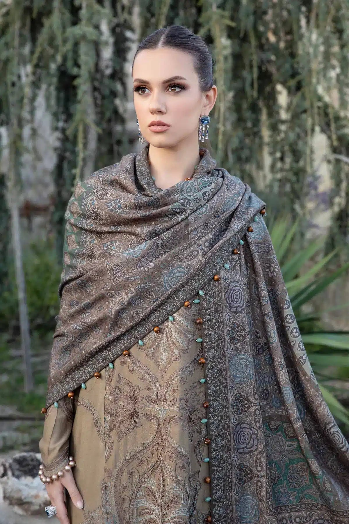 Maria B | M Prints Winter 23 | MPT-2003-A - by - Libasekhas UK - Registered Vendor of : Maria B - 100% Original Designer Dresss