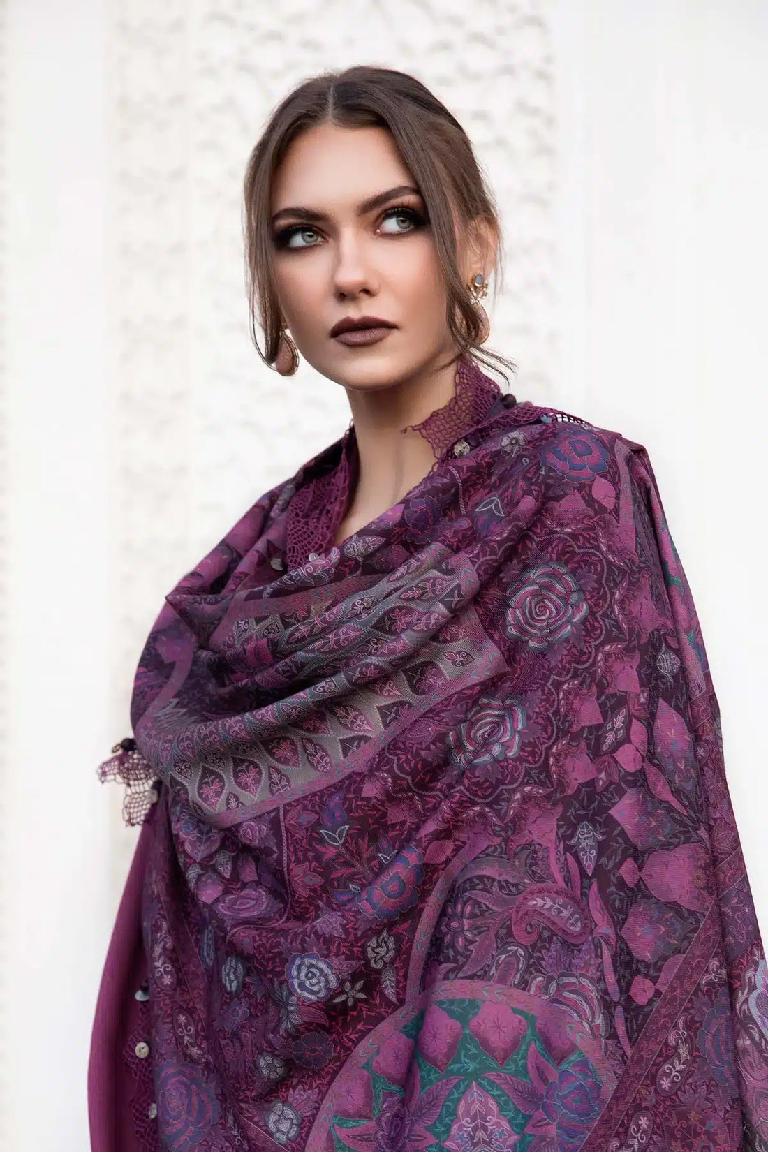 Maria B | M Prints Winter 23 | MPT-2003-B - by - Libasekhas UK - Registered Vendor of : Maria B - 100% Original Designer Dresss